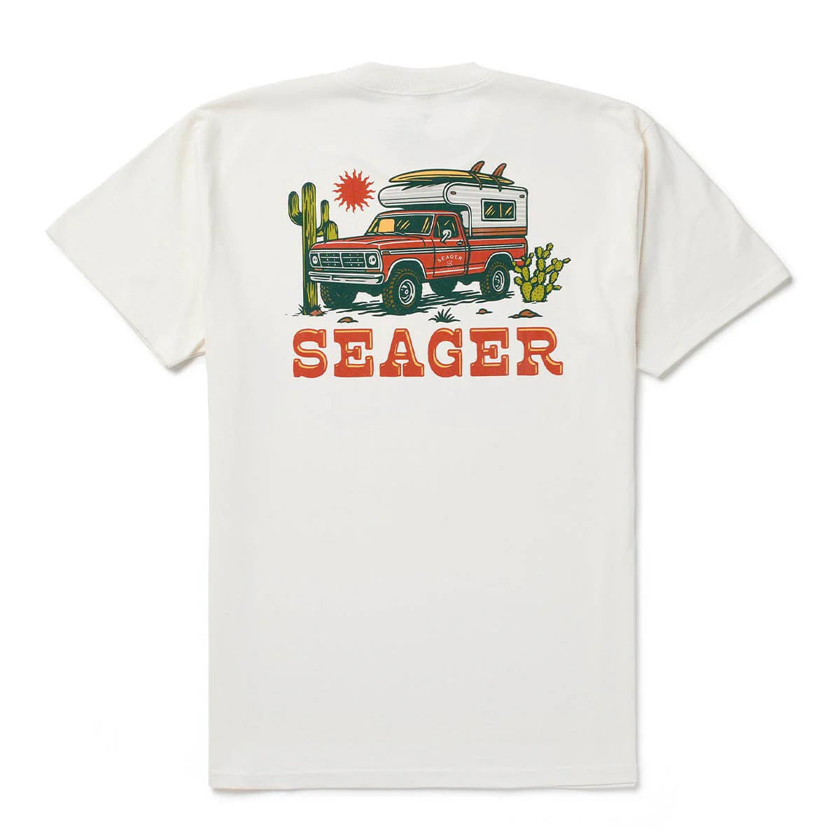 Baja T-Shirt- Vintage White